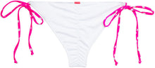 Load image into Gallery viewer, White & Pink Polka Dot Classic Scrunch Bottoms