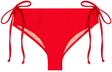 Load image into Gallery viewer, Red Full Coverage Mid-Rise Scrunch Bottom