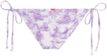 Load image into Gallery viewer, Purple Tie Dye Full Coverage Scrunch Bottom
