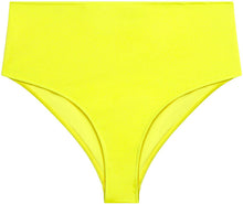 Load image into Gallery viewer, Neon Yellow High Waist Bikini Bottom
