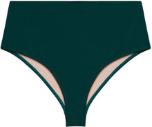 Load image into Gallery viewer, Hunter Green High Waist Bikini Bottom