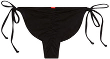Load image into Gallery viewer, Black Full Coverage Scrunch Bottom