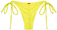Load image into Gallery viewer, Neon Yellow Micro Scrunch Bottom