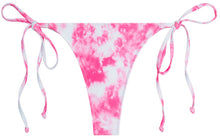Load image into Gallery viewer, Pink Tie Dye Brazilian Thong Bottom