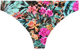 Tropical Banded Classic Scrunch Bottom