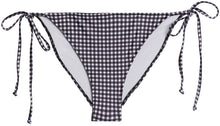 Load image into Gallery viewer, Black &amp; White Gingham Full Coverage Scrunch Bottom
