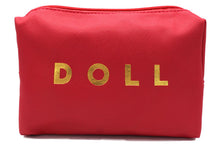 Load image into Gallery viewer, Doll Red Makeup Bag
