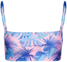 Load image into Gallery viewer, South Beach Palm Bandeau Tube Top
