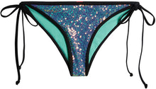 Load image into Gallery viewer, Black Mermaid Sequin Classic Scrunch Bottom
