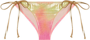 Sunset Tie Dye Shimmer Classic Scrunch Bottom