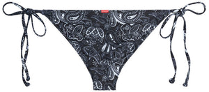 Black Bandana Classic Scrunch Bottom