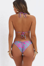 Load image into Gallery viewer, Pink Green Zebra Classic Scrunch Bottom
