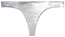 Load image into Gallery viewer, Silver Banded Brazilian Thong Bottom
