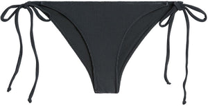 Black Ribbed Classic Scrunch Bottom