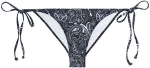 Black Bandana Classic Scrunch Bottom