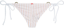 Load image into Gallery viewer, White Sheer Obsession Classic Scrunch Bottom w/ Gold Loop Accents
