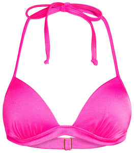 Neon Pink Push Up Bra