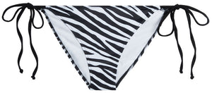 Zebra Full Coverage Scrunch Bottom