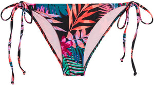 Black Tropical Classic Scrunch Bottom