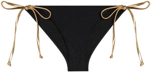 Black & Gold Classic Scrunch Bottoms