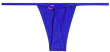 Load image into Gallery viewer, Solid Royal Blue Y-Back Thong Underwear
