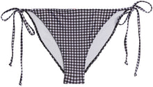 Load image into Gallery viewer, Black &amp; White Gingham Full Coverage Scrunch Bottom
