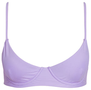 Lilac Underwire Bra Top