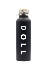 Black- DOLL Stainless Steel Water Bottle