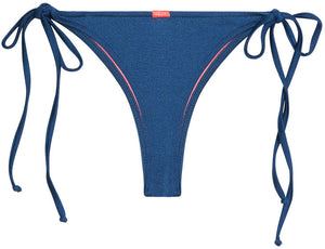 Navy Brazilian Thong Bottom