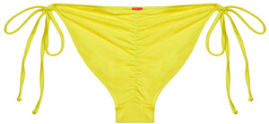 Neon Yellow Full Coverage Scrunch Bottom