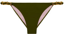 Load image into Gallery viewer, Olive Classic Bikini On a Chain Bottom
