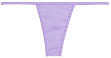 Load image into Gallery viewer, Solid Lilac Y-Back Thong Underwear
