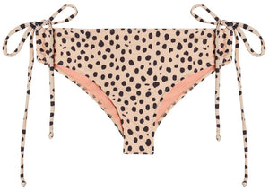 Cheetah Full Coverage Mid-Rise Scrunch Bottom