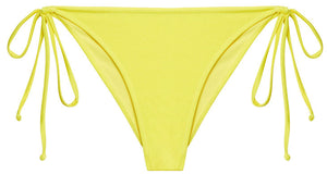 Neon Yellow Classic Scrunch Bottom