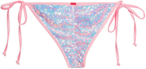 Cotton Candy Sequin Classic Scrunch Bottom