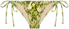 Load image into Gallery viewer, Green Python Classic Scrunch Bottom
