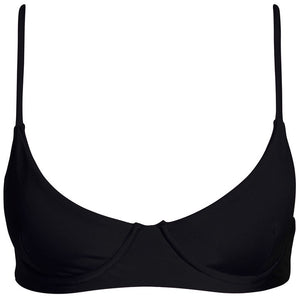 Black Underwire Bra Top