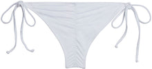 Load image into Gallery viewer, White Classic Scrunch Bikini Bottoms
