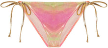 Load image into Gallery viewer, Sunset Tie Dye Shimmer Full Coverage Scrunch Bottom
