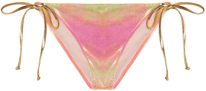 Sunset Tie Dye Shimmer Full Coverage Scrunch Bottom