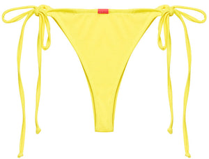 Neon Yellow Brazilian Thong Bottom