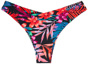 Black Tropical Micro V-Band Bottom