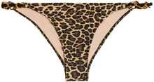 Load image into Gallery viewer, Leopard Classic Bikini On a Chain Bottom
