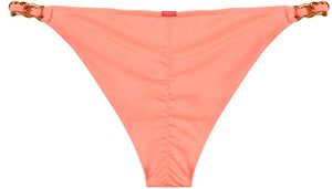 Salmon Classic Bikini On a Chain Bottom