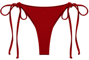 Red Brazilian Thong Bottom