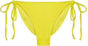 Neon Yellow Full Coverage Scrunch Bottom