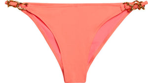 Salmon Classic Bikini On a Chain Bottom