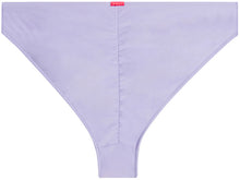 Load image into Gallery viewer, Lilac Full Coverage Mid-Rise Scrunch Banded Bottom
