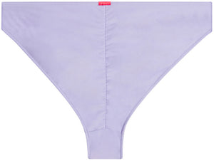 Lilac Full Coverage Mid-Rise Scrunch Banded Bottom