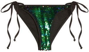 Midnight Mermaid Sequin Classic Scrunch Bottom